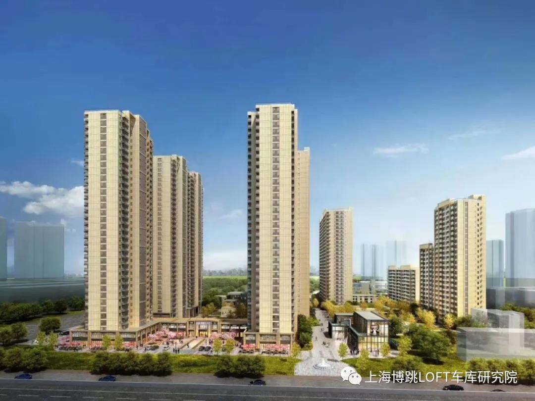 郑州采用了LOFT车库武汉当代集团春风十里项目现已结构封顶！